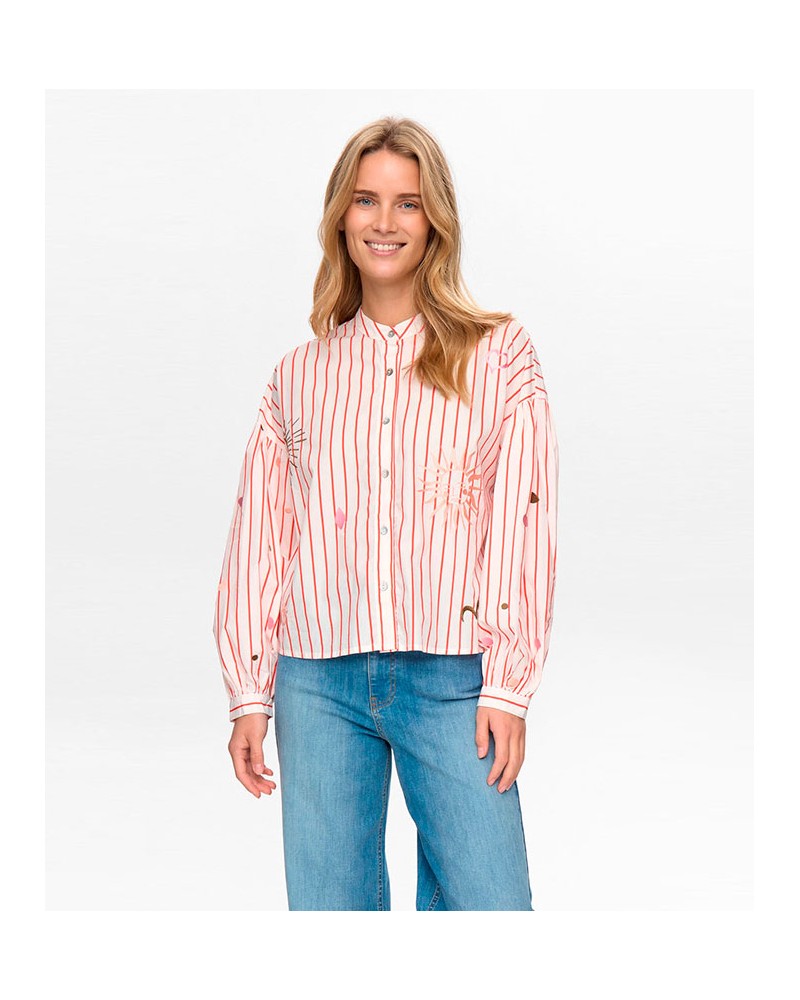 Numph Nusoleima Shirt Red