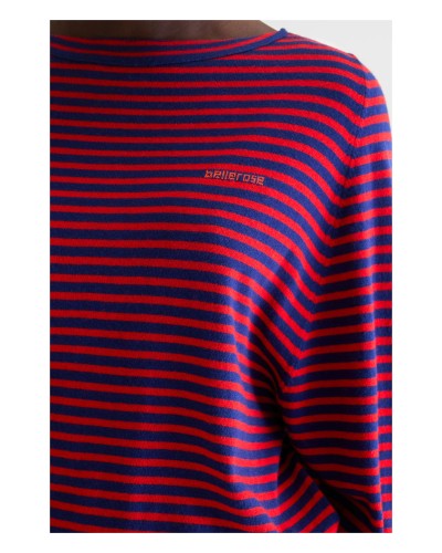 Bellerose Geros Sweater Red Blue