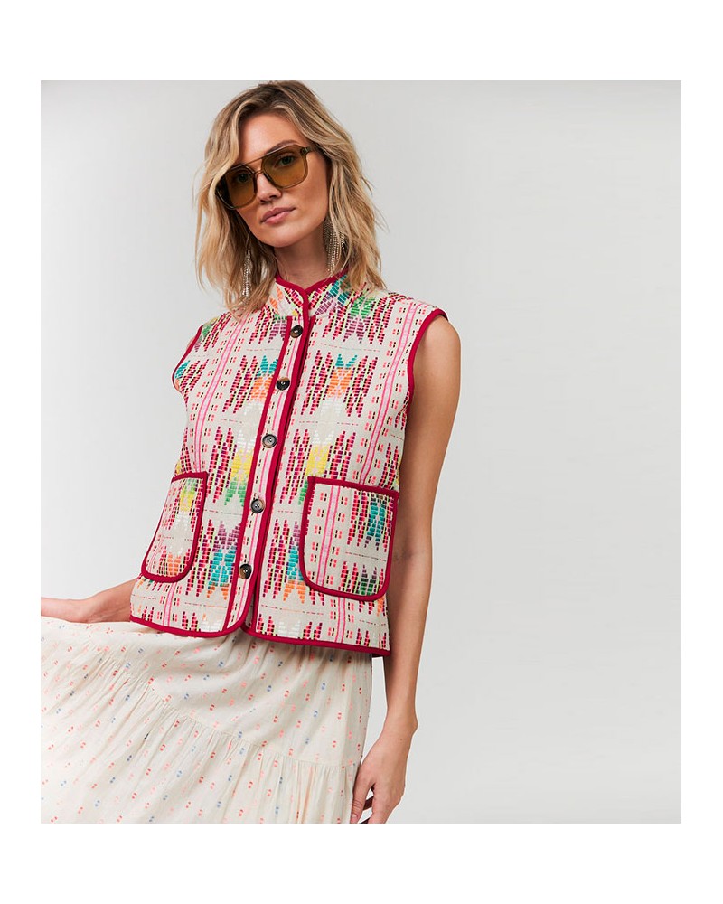 Lollys Laundry Cairoll Vest Kilim