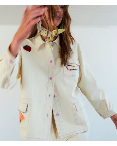 Lollys Laundry Aprill Jacket Ecru