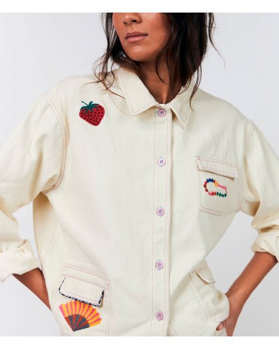 Lollys Laundry Aprill Jacket Ecru