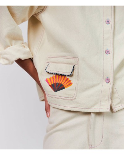 Lollys Laundry Aprill Jacket Ecru