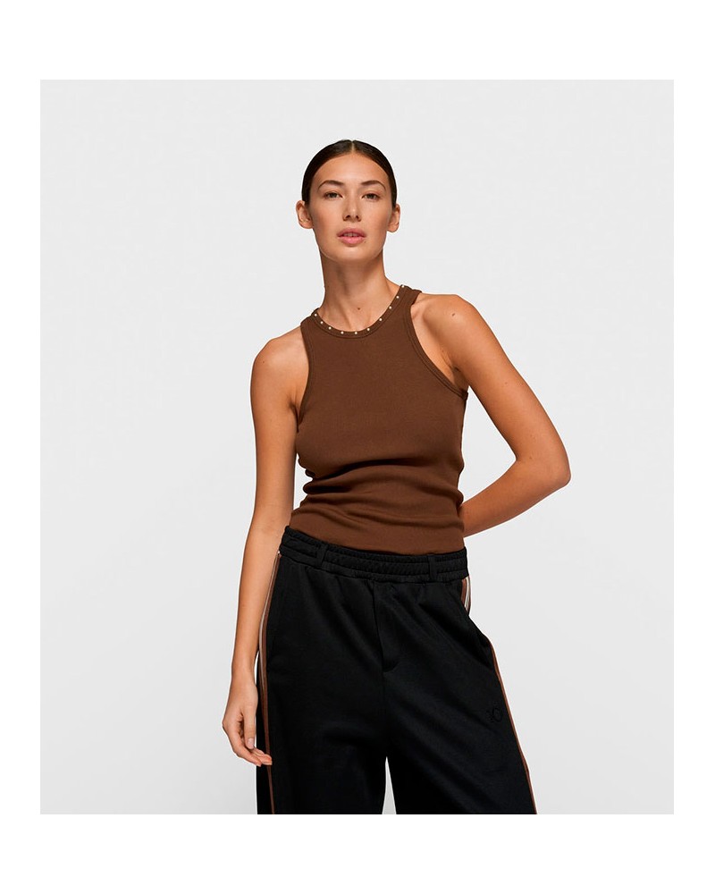 10 Days Tank Top Pearls Fudge