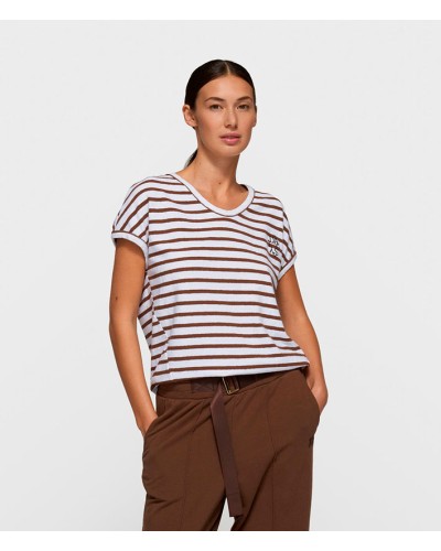 10 Days V-Neck Tee Truffle