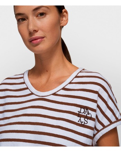 10 Days V-Neck Tee Truffle