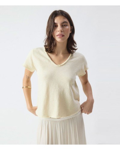 American Vintage Sonoma Tshirt Vanille