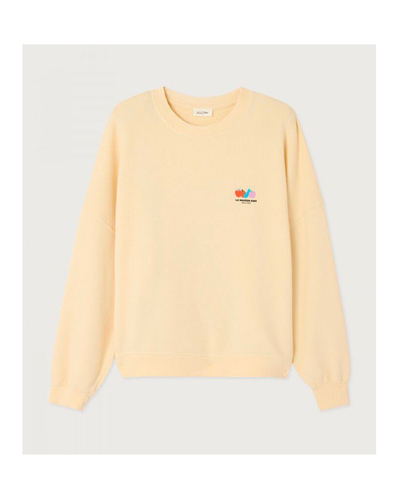 American Vintage Atubay Sweatshirt Ecru