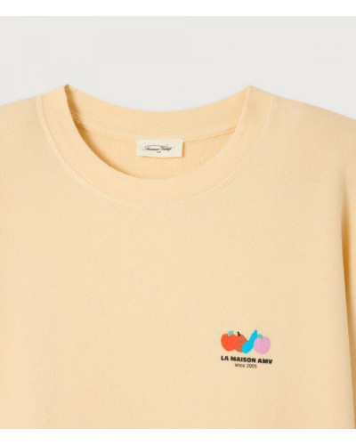 American Vintage Atubay Sweatshirt Ecru