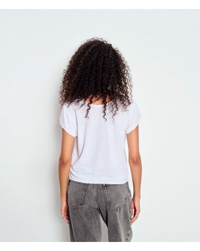 American Vinatge Dualy Tshirt White