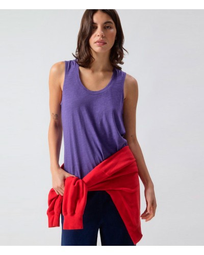 American Vintage Jack Tshirt Purple