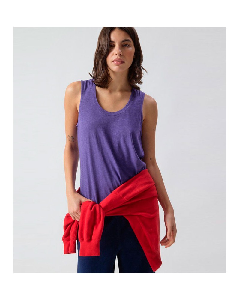 American Vintage Jack Tshirt Purple