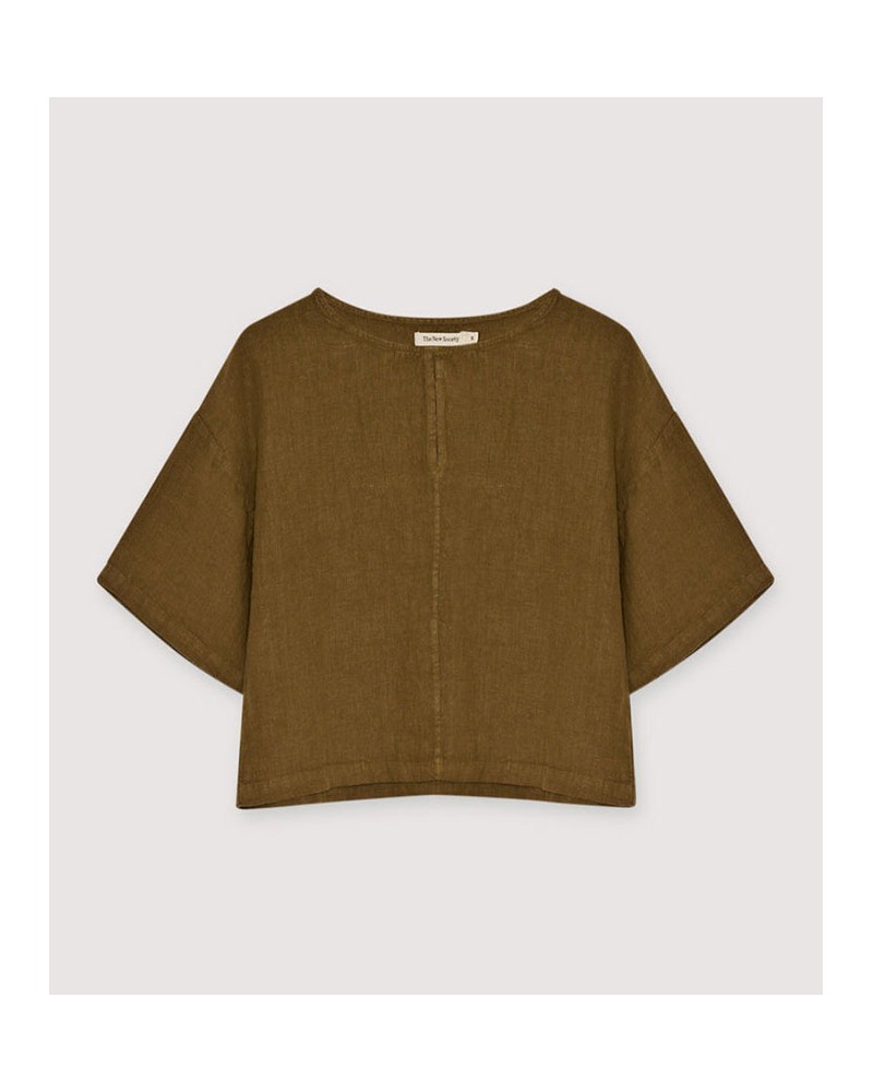 The New Society Melissa Shirt Olive