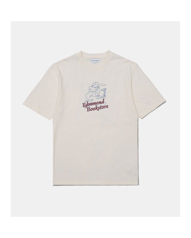 Edmmond Bibliophile Tee Ecru