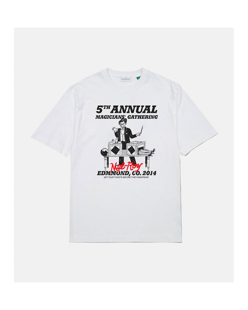 Edmmond Mel Boy Tee White