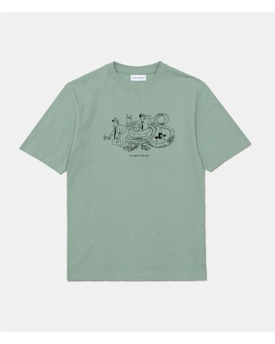 Edmmond Scalextric Tee Green