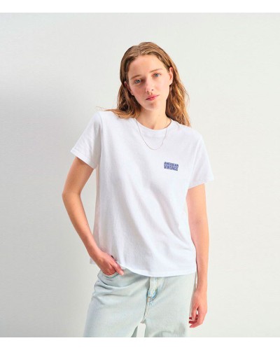 American Vintage Ykobow Tee White