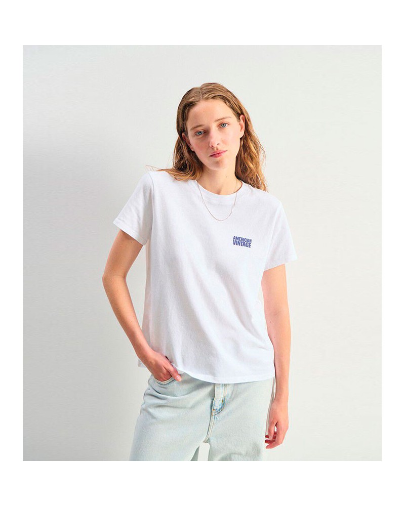American Vintage Ykobow Tee White