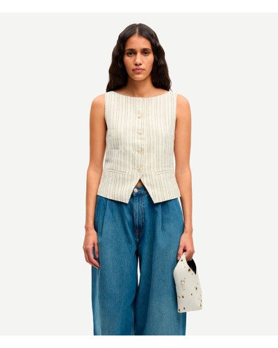 Samsoe Saloves Vest Bone