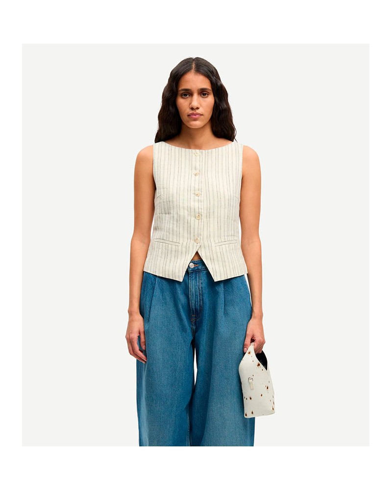 Samsoe Saloves Vest Bone