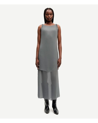 Samsoe Samika Dress Gunmetal