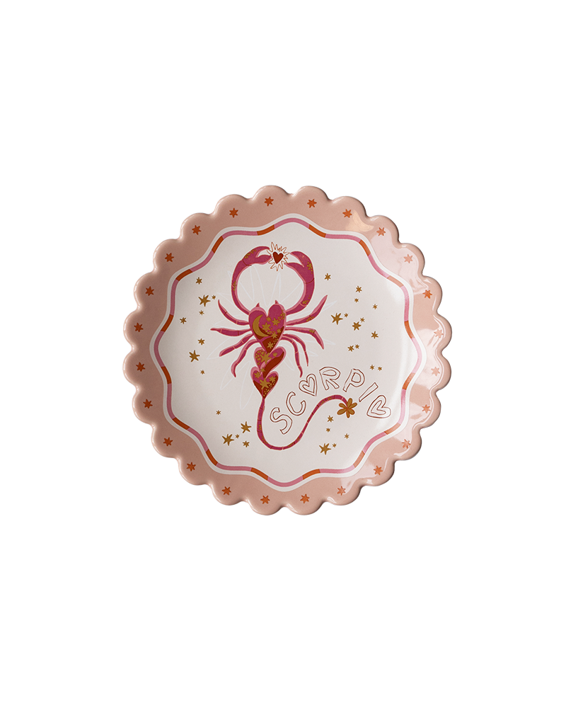 All the Luck Zodiac Dish Scorpio