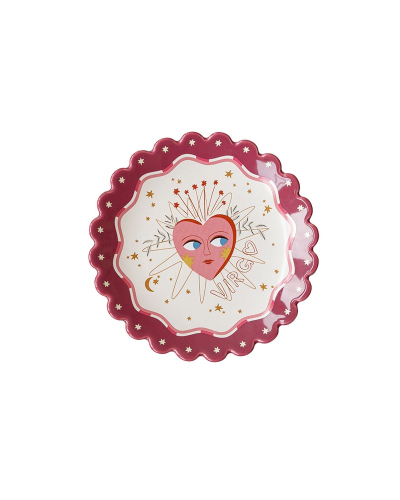 All the Luck Zodiac Dish Virgo