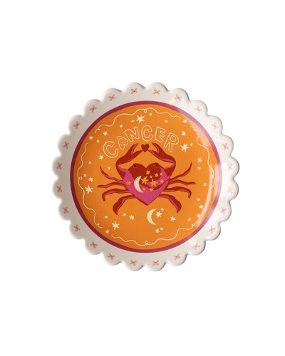 All the Luck Zodiac Dish Cancer