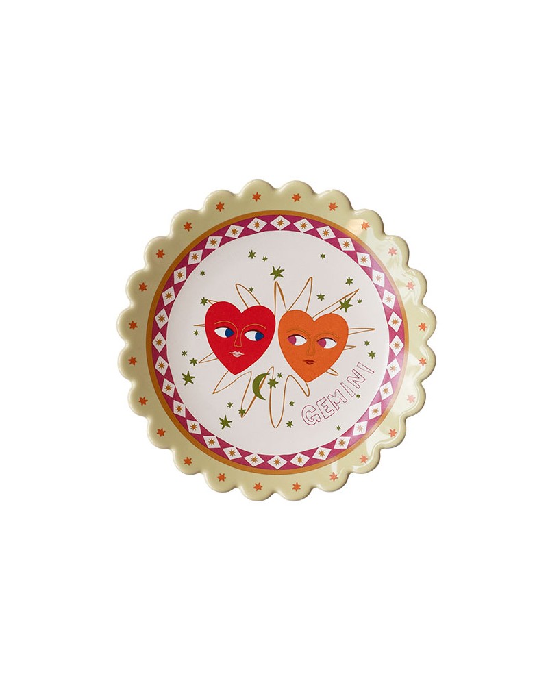 All the Luck Zodiac Dish Gemini