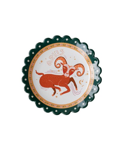 All the Luck Zodiac Dish Aries