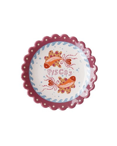 All the Luck Zodiac Dish Pisces