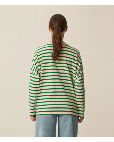 Des Petits Hauts Filly Tshirt Green