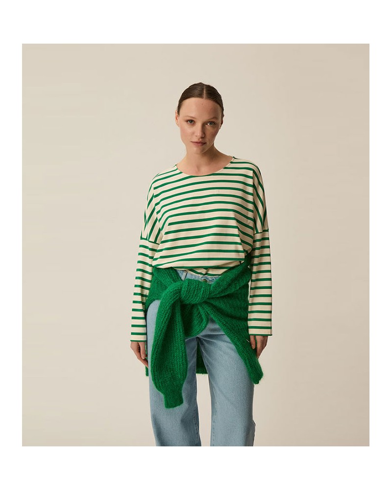 Des Petits Hauts Filly Tshirt Green