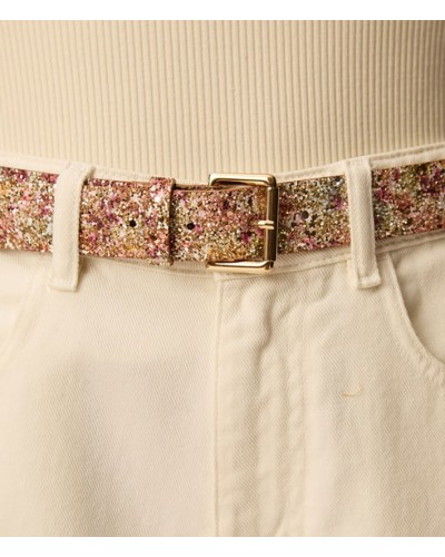 Des Petits Hauts Omalice Belt Glitter
