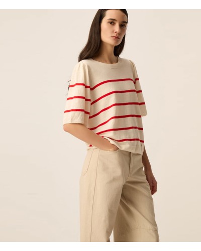 Des Petits Hauts Bruna Tshirt Stripes