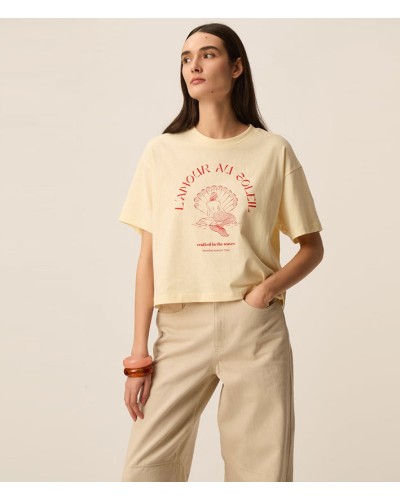 Des Petits Hauts Yacob Tshirt Ecru