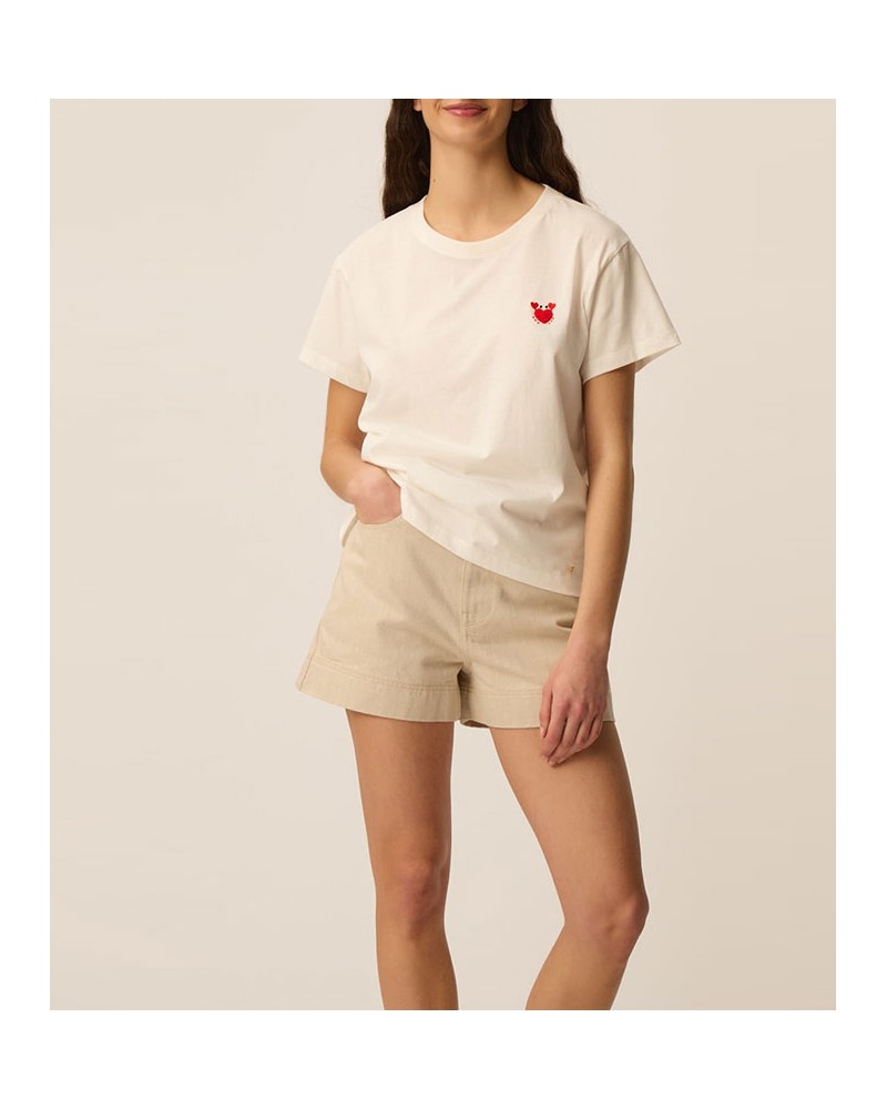 Des Petits Hauts Ilie Tshirt Ecru