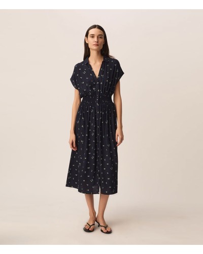 Des Petits Hauts Renaldi Dress Navy