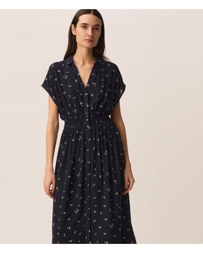 Des Petits Hauts Renaldi Dress Navy