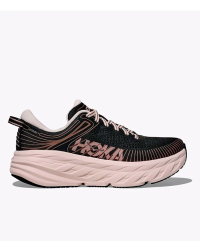 Hoka Bondi 7 Black Nude