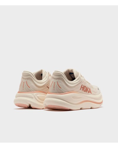 Hoka Bondi 7 White Soft Pink