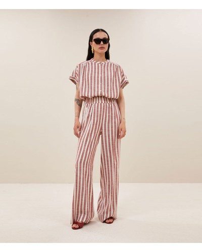 By Bar Benji Pants Red Stripe