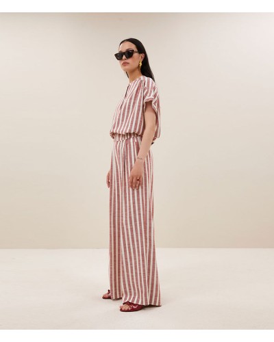 By Bar Benji Pants Red Stripe