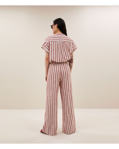 By Bar Benji Pants Red Stripe