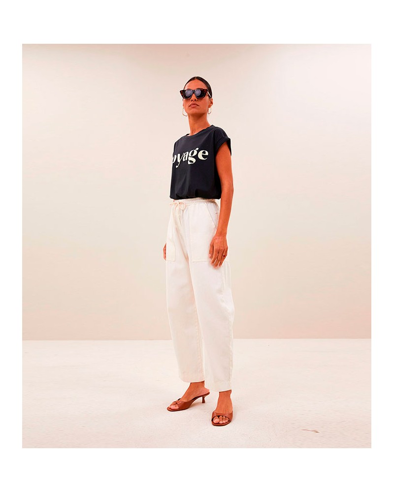 By Bar Izzy Pants Ecru