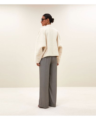 By Bar Flora Jacket Chalk