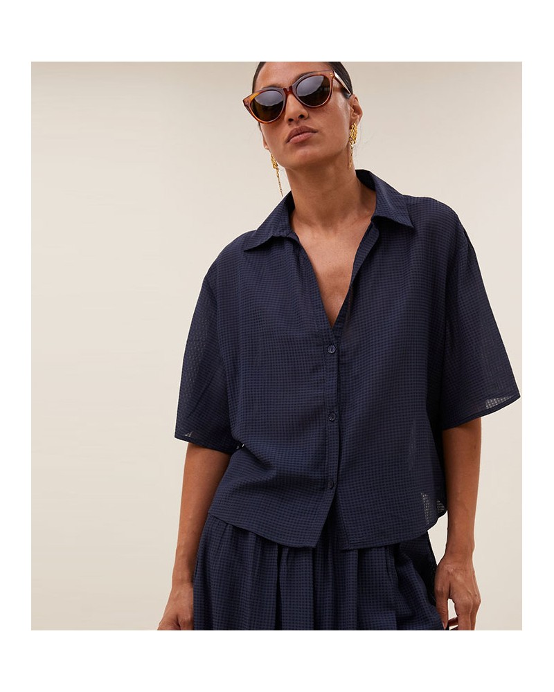 By Bar Kick Shirt Navy