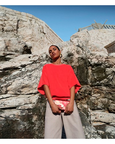 By Bar Loua Bag Scarlet Red