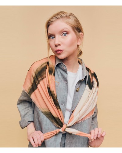 Maitane Miniboum Scarf Crossandra