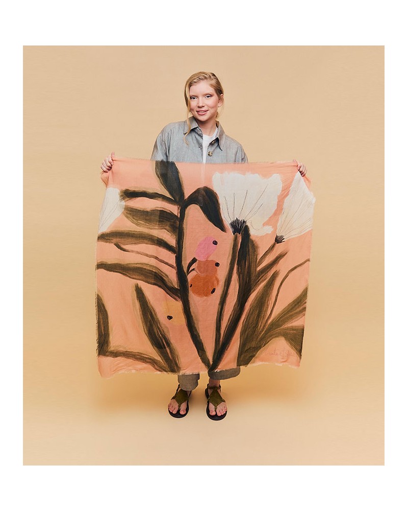 Maitane Miniboum Scarf Crossandra