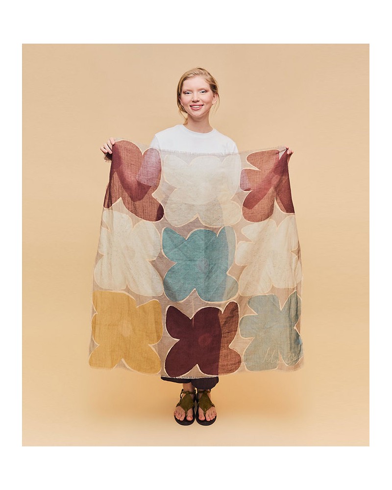 Maitane Minilinum Scarf Bellis